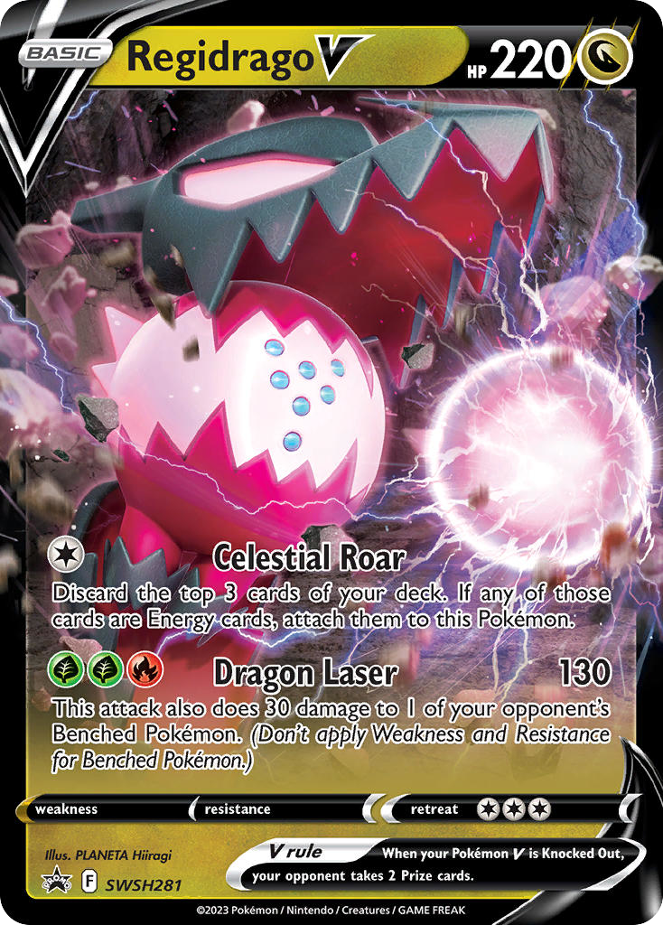 Sword & Shield Promo’s Regidrago V #281